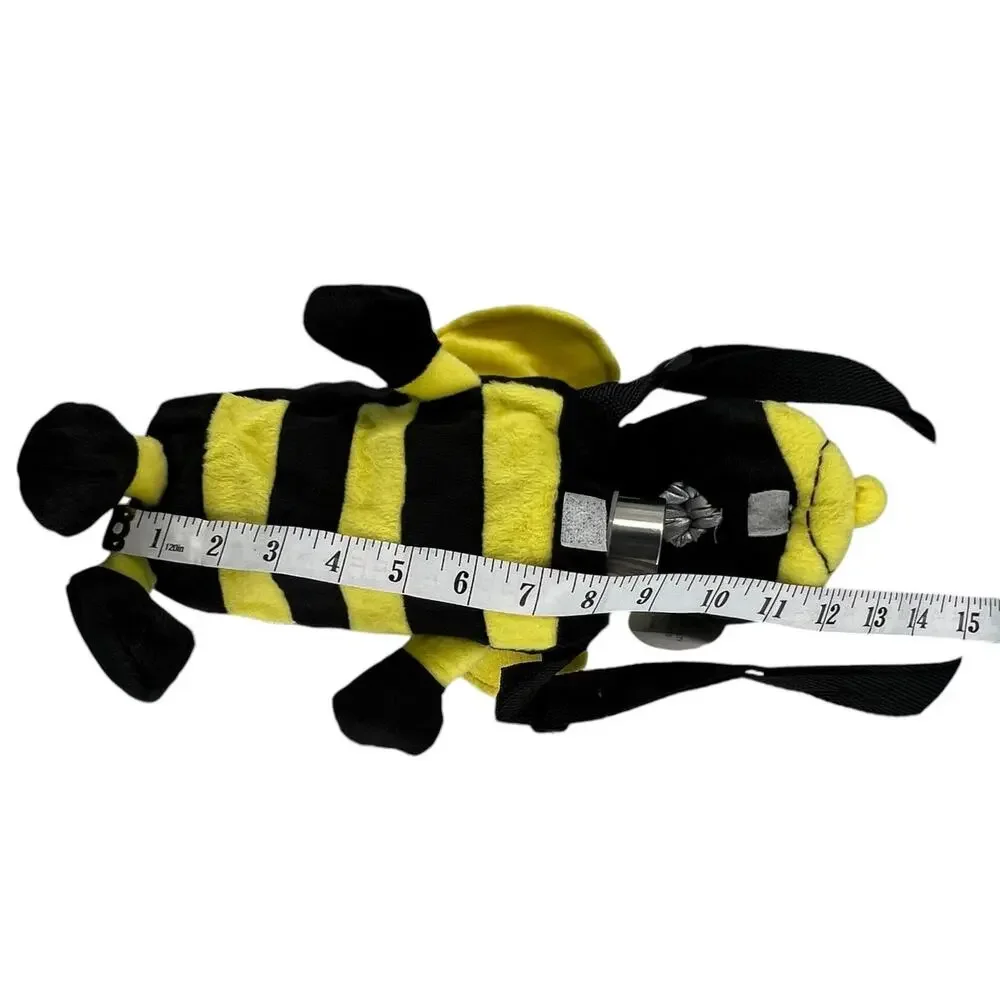 BumbleBee Plush Kids Crossbody Drink Water Bottle Holder Carrier Sling 13